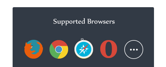 full browser compatibility