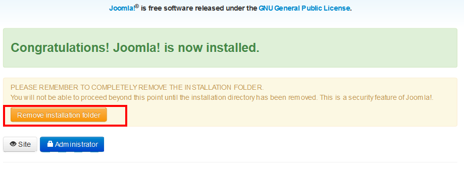 Remove installation