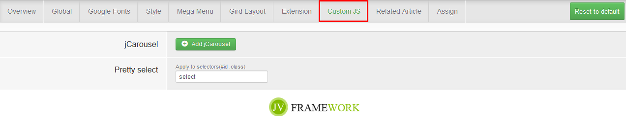 custom js
