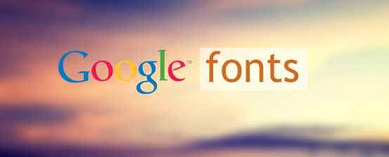 support google fonts