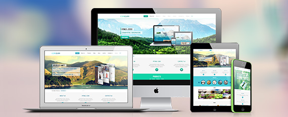 fully responsive template