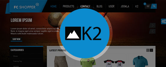 k2 joomla template