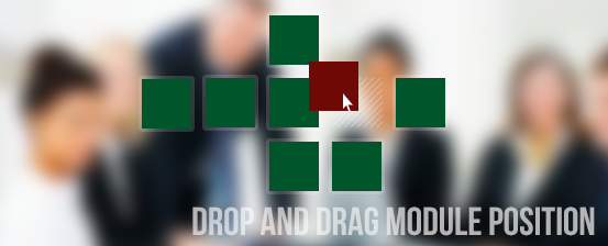 drag and drop modules