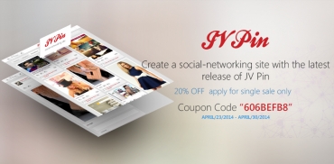 Create a social-networking site with 20% OFF!