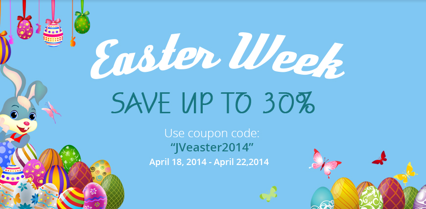 Easter Week Sale Off 30%